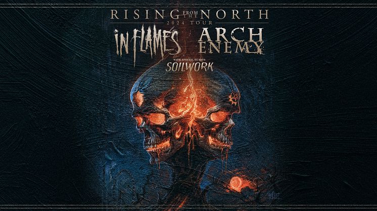  IN FLAMES OG ARCH ENEMY TIL NORGE  MED SOILWORK SOM SPECIAL GUEST!