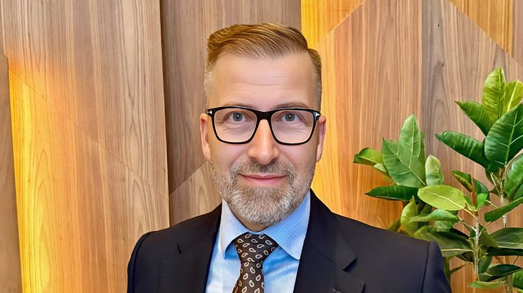 Mathias Krümmel, tillträdande VD DHL Freight Sverige.