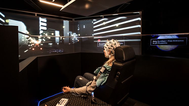 “25th Hour” projekt - Audi har specialbygget en kørselssimulator der simulerer kørsel i en selvkørende bil