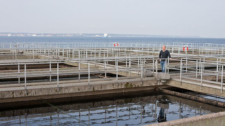 NSVAs största reningsverk, Öresundsverket i Helsingborg
