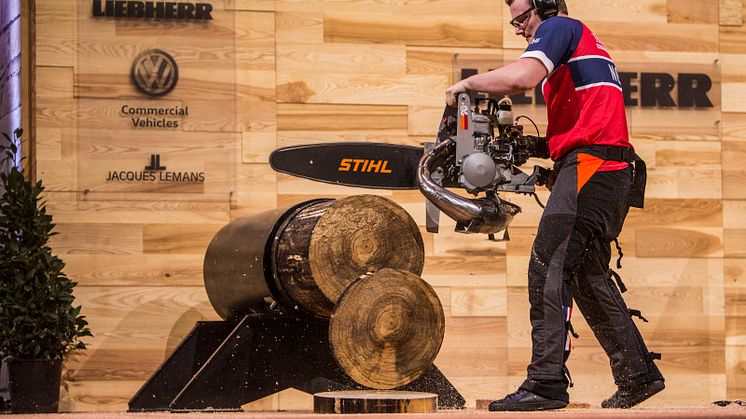 Billetter til VM i Timbersports legges ut i dag
