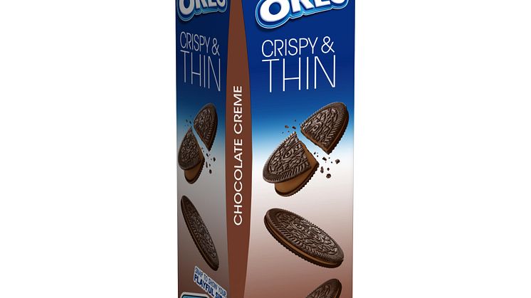 OREO Crispy & Thin Chocolate Cream 