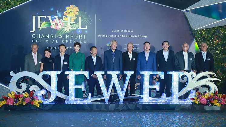 Jewel Changi Airport marks six months of operations with a grand opening celebration