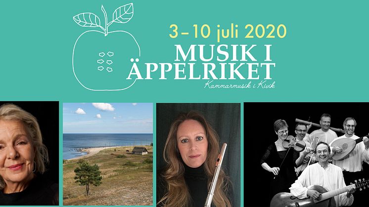 Festivalen Musik i Äppelriket ställs om. Det blir naturaktiviteter med musik och två konserter kommer spelas in och sändas via Musik i Syd Channel.