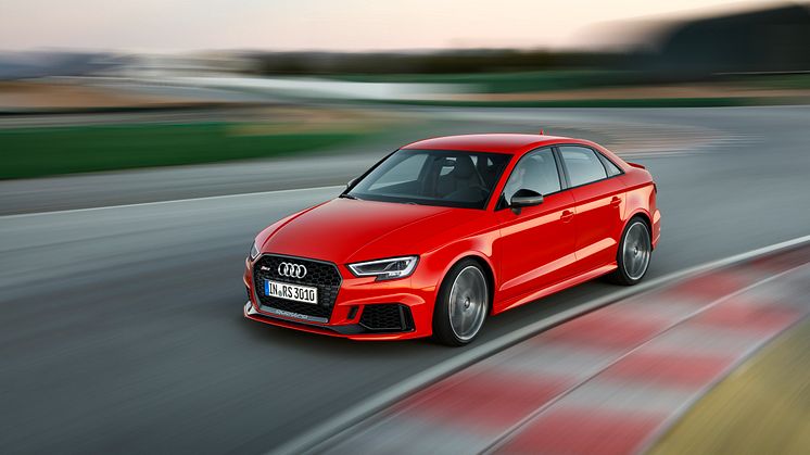 Audi RS 3 Limousine indtager pole position i det kompakte segment