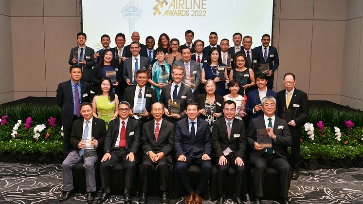 Changi Airport holds first in-person airline awards ceremony after  two-year hiatus