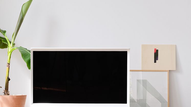 Samsung Serif TV, white