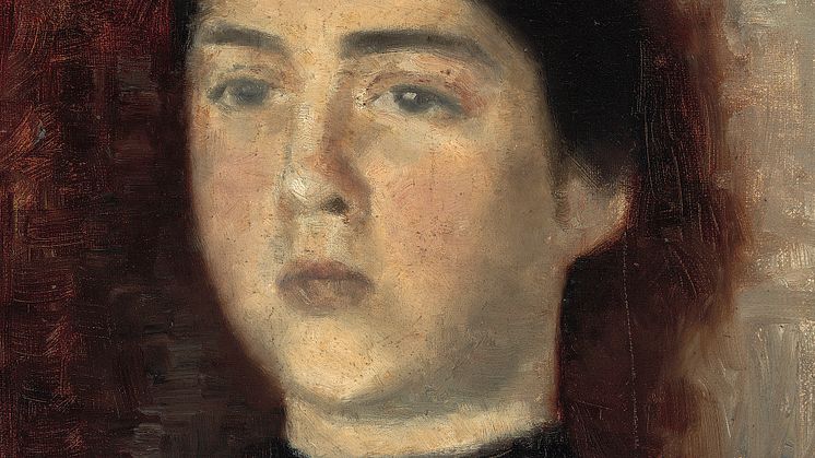 The earliest known portrait of Vilhelm Hammershøi's sister Anna is up for sale at Bruun Rasmussen Auctioneers – Part of the Bonhams Network with an estimate of DKK 1-1.5 million.