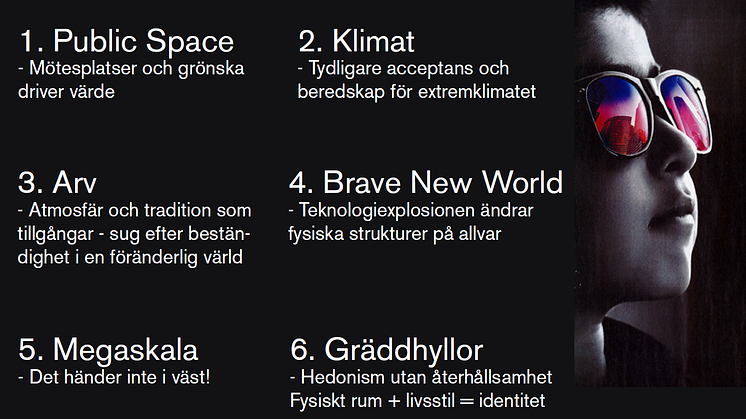 Strategisk Arkitektur sammanfattar innehållet i årets MIPIM i sex trender.