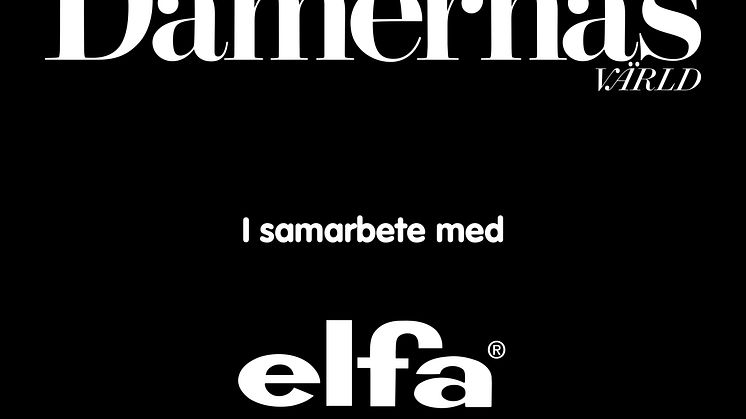 Elfa samarbetar med Damernas Värld och trendkvällarna hösten 2016 i Göteborg, Malmö och Stockholm.