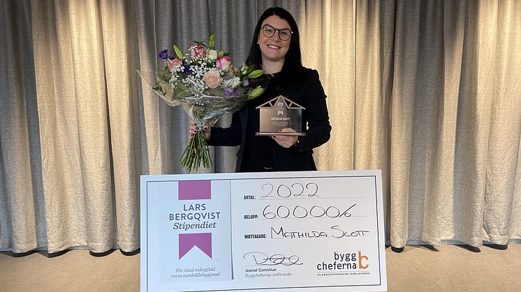 Mathilda Scott - Lars Bergqvist stipendium 2022 - MND - foto - Max Isaksson