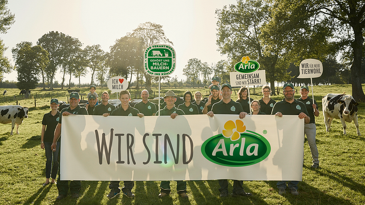 Arla Foods zeigt moderne, nachhaltige Milchwirtschaft auf der Grünen Woche