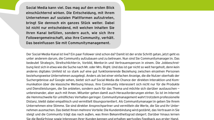 Vom Kundenstamm zur Community, Folge 5: Wie Ihnen digitale Kundenpflege bei der Kundenbindung hilft