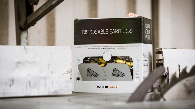 Worksafe hörselproppar EcoDamp och ProDamp