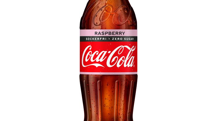 Nu lanseras Coca-Cola Zero Sugar med hallonsmak i Sverige
