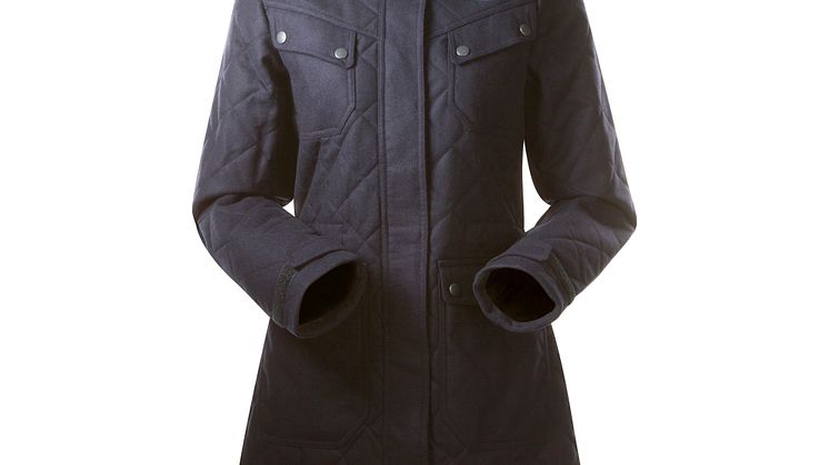 Røros Ins Lady Coat: Navy