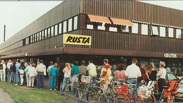 Gävlebutiken Nattrea 1991