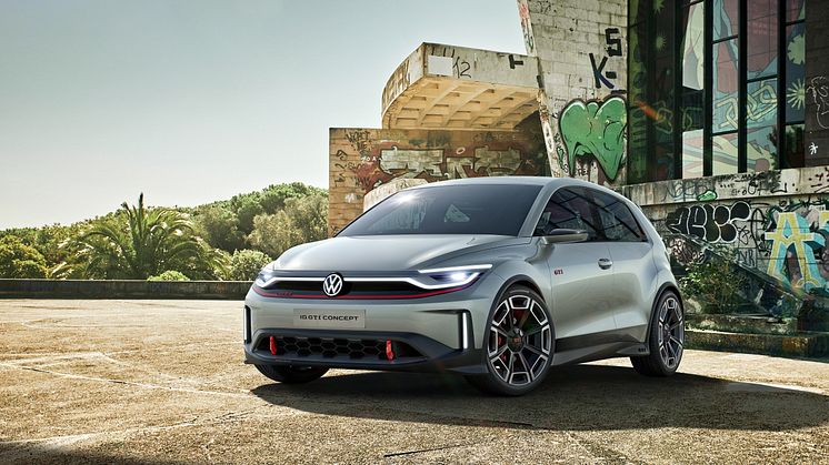 Med ID. GTI Concept sætter Volkswagen strøm til sit sportslige ikon, der har fået grønt lys til at blive udviklet til serieproduktion