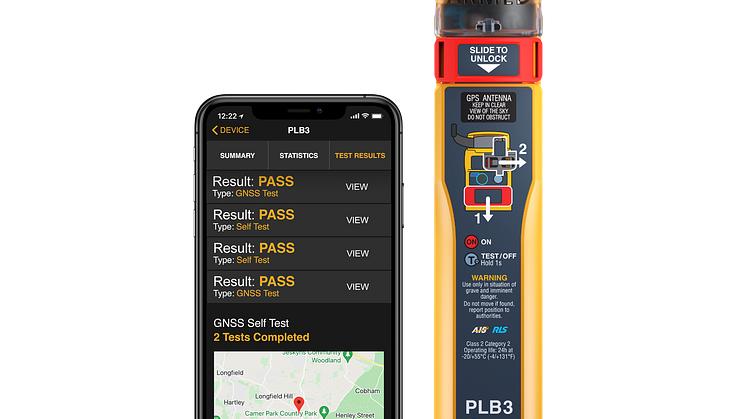 The DAME-nominated Ocean Signal rescueME PLB3 AIS Personal Locator Beacon