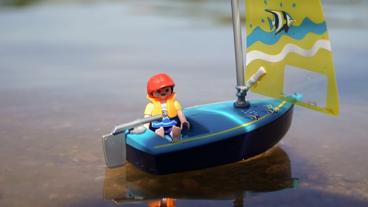 Ausflug mit der Segeljolle