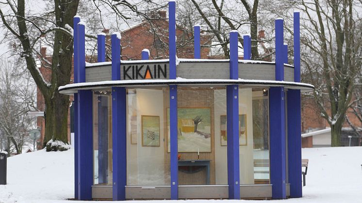 Utställningslokalen KIKAIN, i Dryadenparken.
