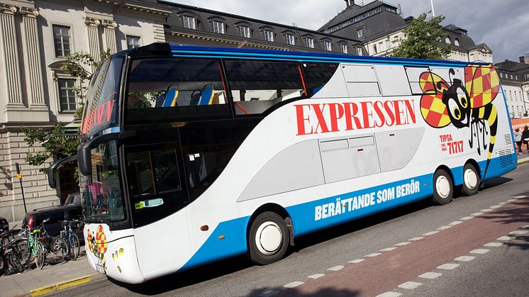 Upplev platserna som skapat nyhetsrubriker med Expressen Headline Tours