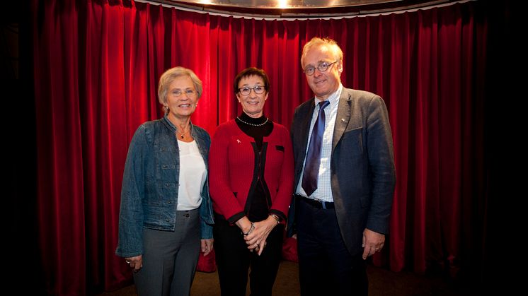 Rosa prisregn över bröstvårdens hjältar