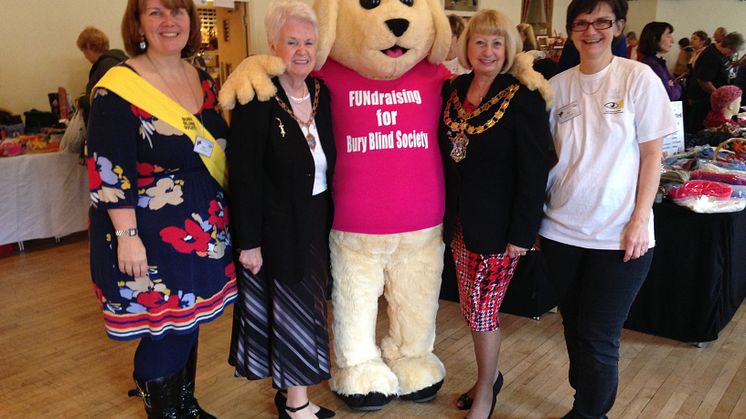 Civic support for Blind Society’s fundraiser 