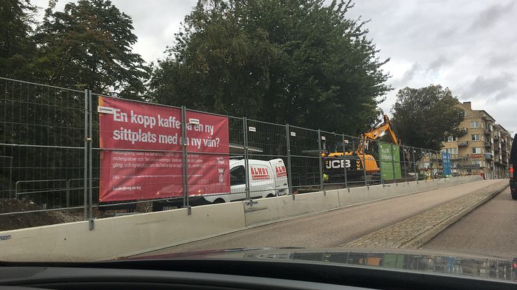 ​Så förändras framkomligheten i Hälsobacken från måndag 22 oktober
