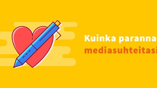 Uusi e-kirja: Näin parannat mediasuhteitasi