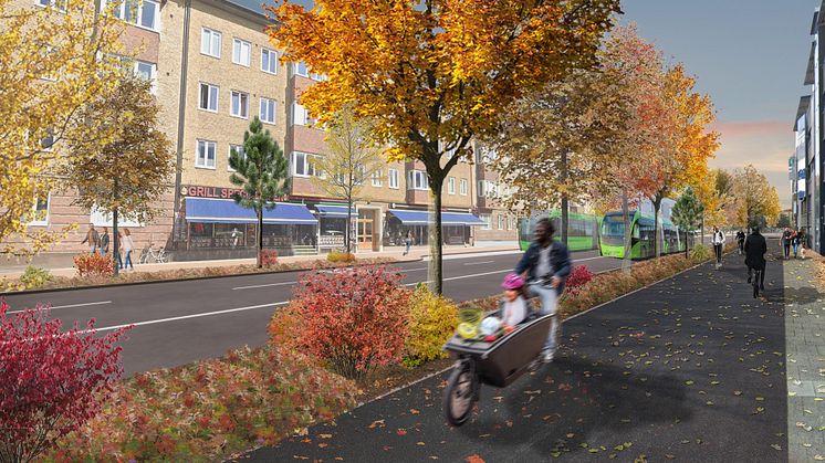 Södra Förstadsgatan söderut