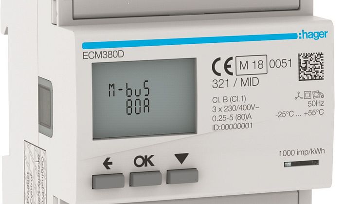 Energimätare ECM380D