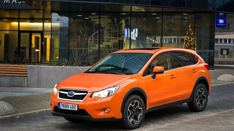 Premiär för en helt ny Subaru