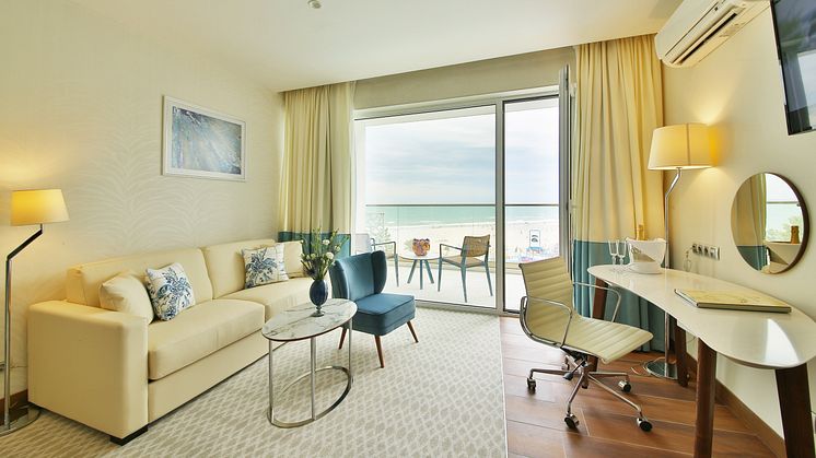 The Maritim Paradise Blue Albena in Bulgaria has a fabulous location next to the fine sandy beach. 