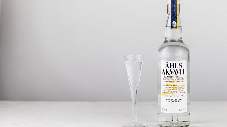 Åhus Akvavit lanserar traditionellt kryddat brännvin  i modern tappning