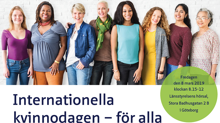 Fira internationella kvinnodagen med oss!