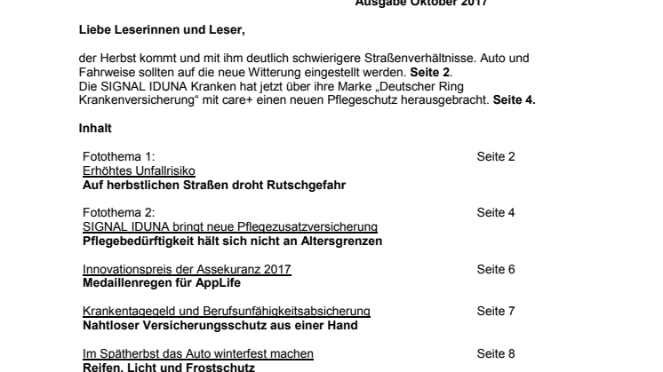 Tipps und Themen 10-2017