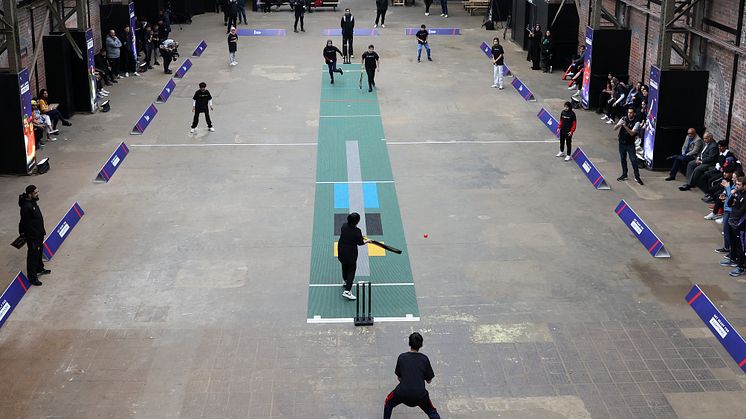 The tape ball showcase in Birmingham