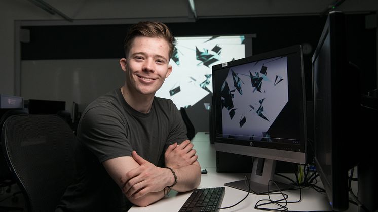 Adam Cselotei, a third-year student from Northumbria University, has won a D&AD (Design and Art Direction) New Blood Pencil for his animation work.