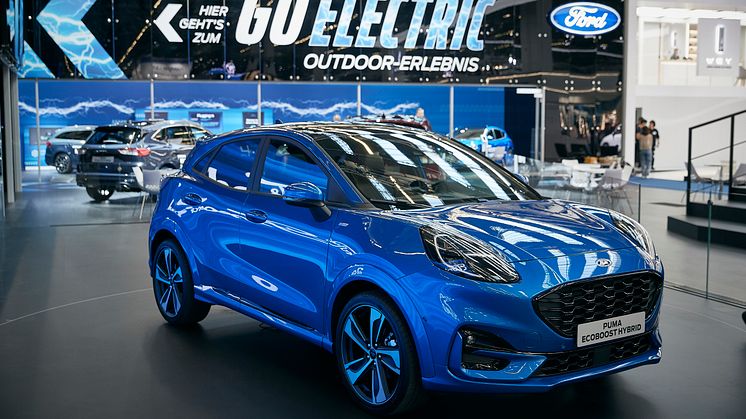 A vadonatúj Ford Puma a Frankfurt Motorshow-n