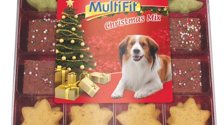 MultiFit Christmas Mix Hundekekse (32 Stück) – Preis: 2,49 €