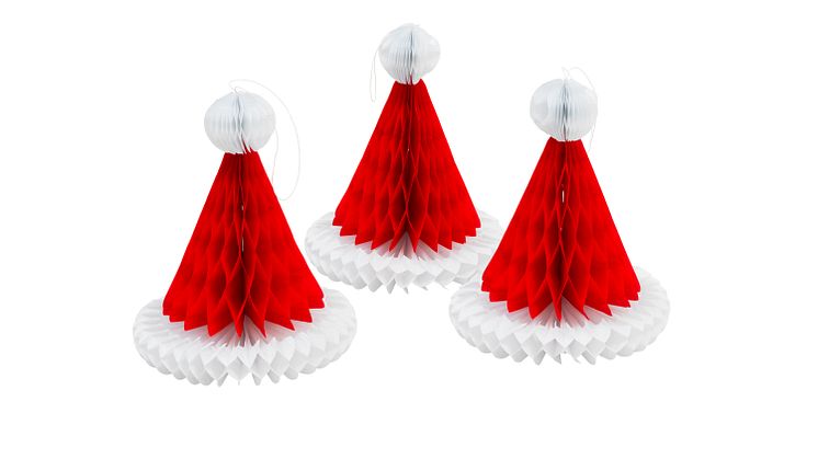 Honeycombs i form av tomteluvor från DesignHouse95