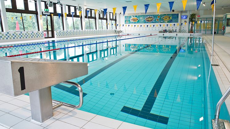 Söra simhall i Österåkers kommun.