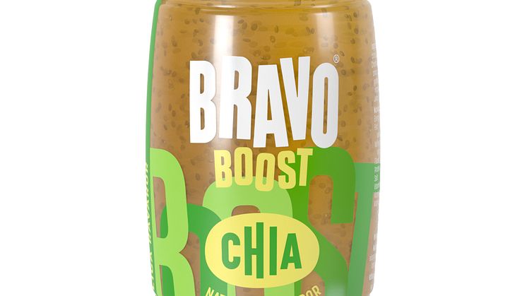 Bravo Boost Chia med kokosvatten och lime