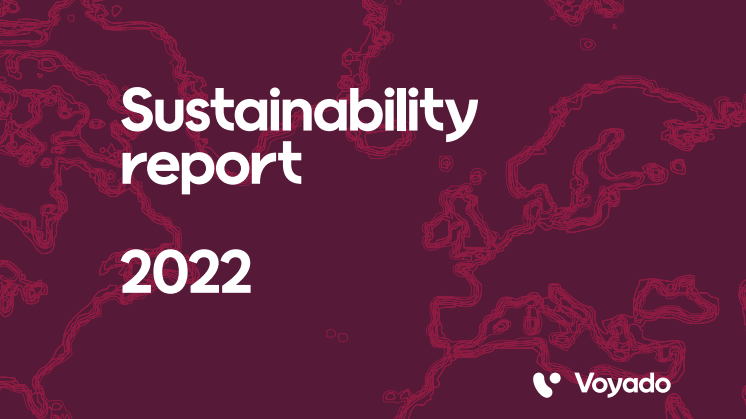 2022 Voyado Sustainability Report