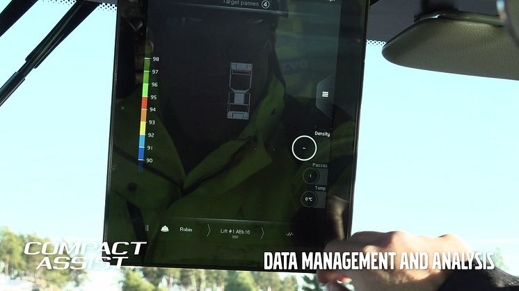 Film om Volvo Compact Assist - Datahantering och analys