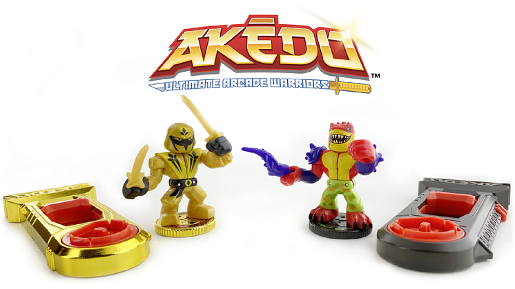 New collectible battle toy Akedo Ultimate Arcade Warriors launches in the UK with international battle tournament on Nickelodeon