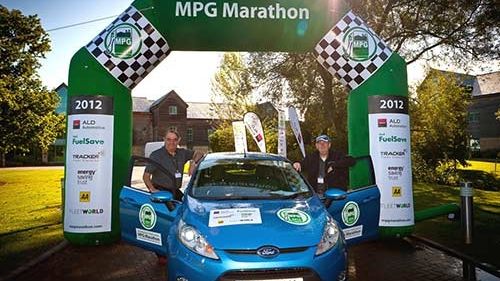 Ford Fiesta vant drivstoffmaraton med 0,26 l/mil.