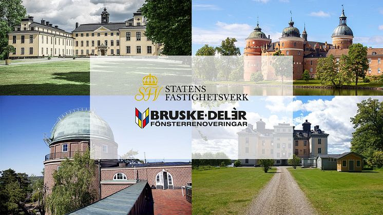 Fasadgruppen i nytt ramavtal med Statens Fastighetsverk inom fönsterrenovering