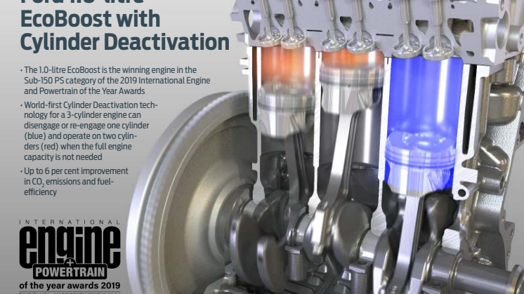 Infographic, Fords 1,0-liters EcoBoost-motor